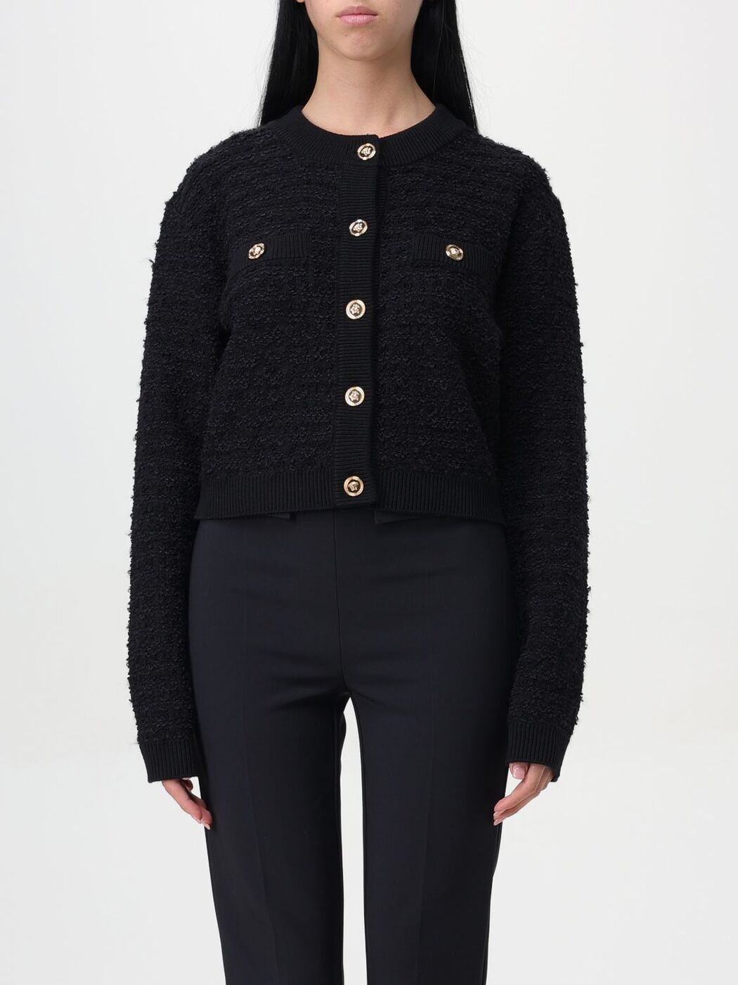 ݥȺ4!! 륵 VERSACE  ˥åȥ ǥ ֥å Knitwear 10113581...