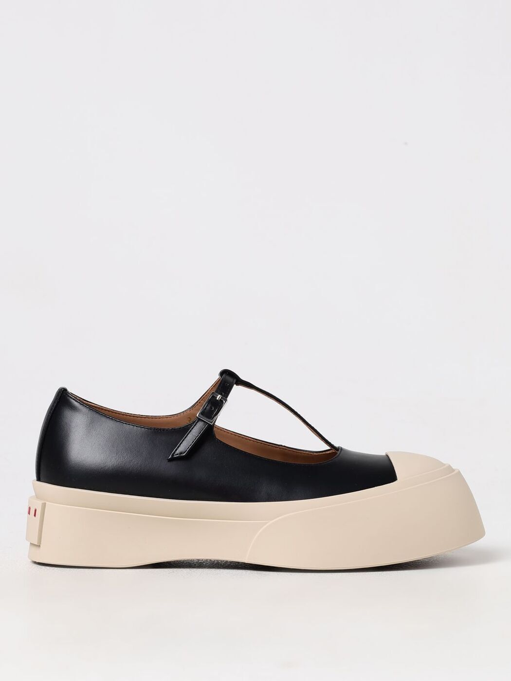 ޥ MARNI եåȥ塼 եåȥ塼 ǥ ֥å Flat Shoes SNZW019103P2722 Blac...