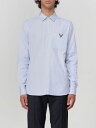 【三連休限定1000円OFF】 バレンチノ VALENTINO シャツ メンズ ブルー Shirts 5V3AB777A9Q Blue 関税 送料無料 ラッピング無料 2025AW gi