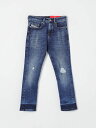 【三連休限定1000円OFF】 ディーゼル DIESEL レギュラーフィットジーンズ デニム ボーイズ ブルー Regular fit jeans J00809KXBMN Denim 関税 送料無料 ラッピング無料 2025AW gi