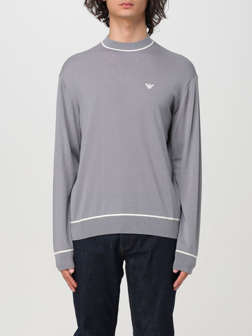 ݥꥪ ޡ EMPORIO ARMANI  ˥åȥ  졼 Knitwear 6D1MXH1MJLZ Gr...
