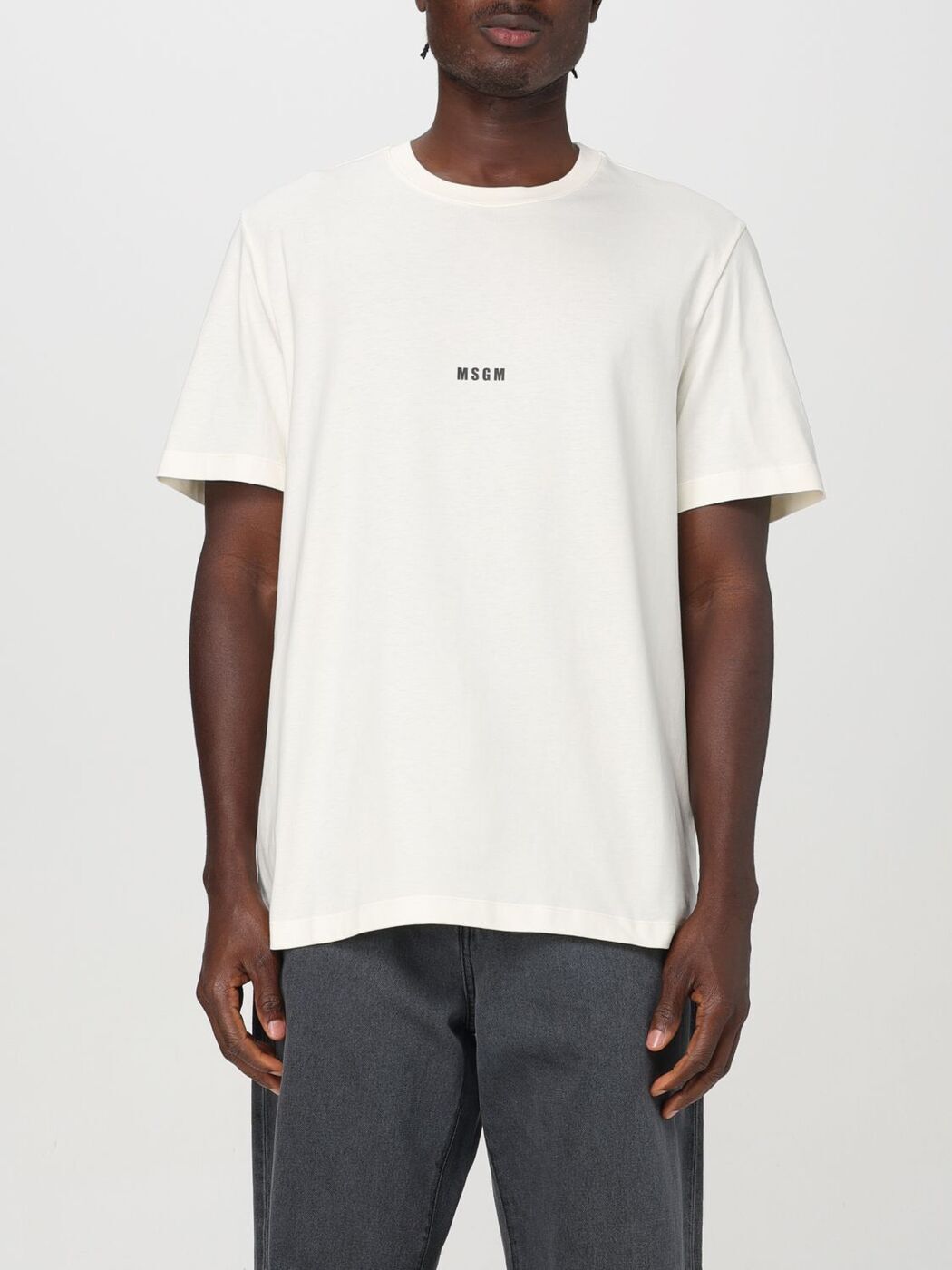 २ MSGM T  T-shirts 2000MM500200002 Ivory  ̵ åԥ̵ ...