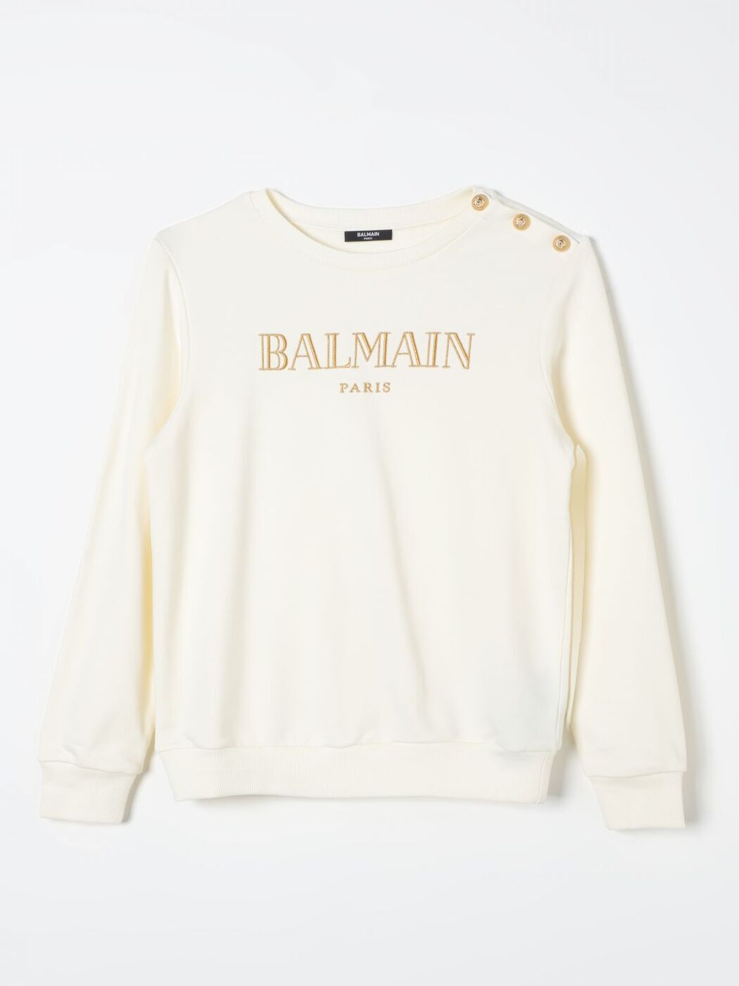 バルマン BALMAIN クルーネックジャンパー ニットウェア ガールズ Crew neck jum