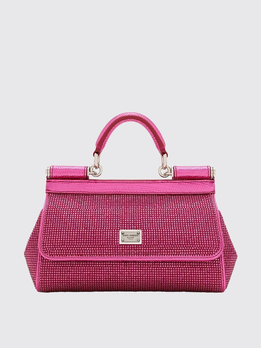 トートバッグ 【0の付く日ポイント4倍】 DOLCE&GABBANA ドルチェ&ガッバーナ パープル Fuchsia トートバッグ レディース 秋冬2023 BB7116AO917 【関税・送料無料】【ラッピング無料】 gi