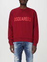 【本日ポイント4倍!!】 ディースクエアード DSQUARED2 スウェットシャツ トレーナー メンズ Sweatshirts S74GU0663D25002 Cherry 関税 送料無料 ラッピング無料 2025AW gi