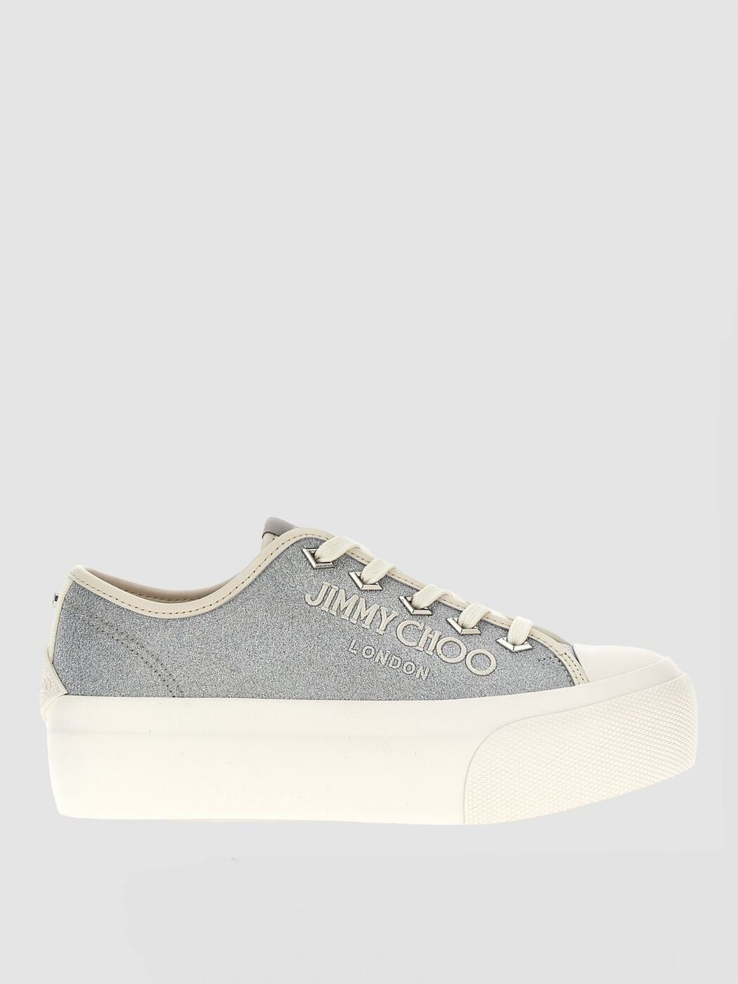 【三連休割引クーポン配布中】 ジミーチュウ JIMMY CHOO スニーカー レディース シルバー Sneakers PALMAMAXIFQJK Silver 関税 送料無料 ラッピング無料 2025AW giのサムネイル