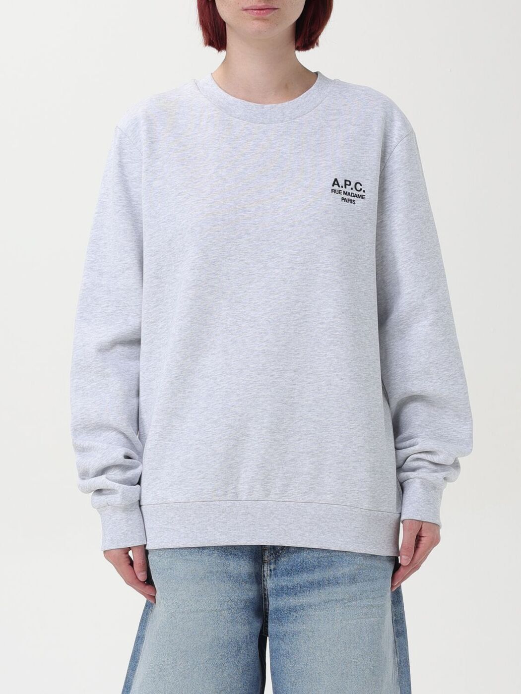 ڡ A.P.C. åȥ ȥ졼ʡ  졼 Sweatshirts COHBVM27913 Grey  ...