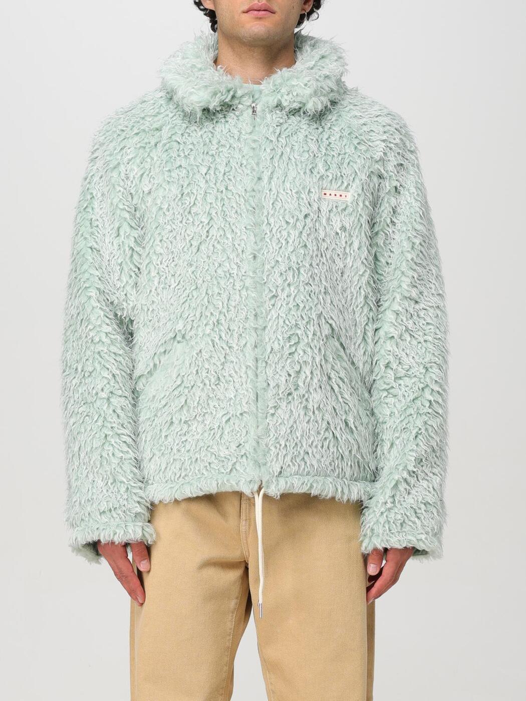 【ブラックフライデー！クーポン配布中】 マルニ MARNI ジャケット メンズ グリーン クリスマス Jackets JUMU0164UXUTP772 Green 関税 送料無料 ラッピング無料 2025AW giのサムネイル