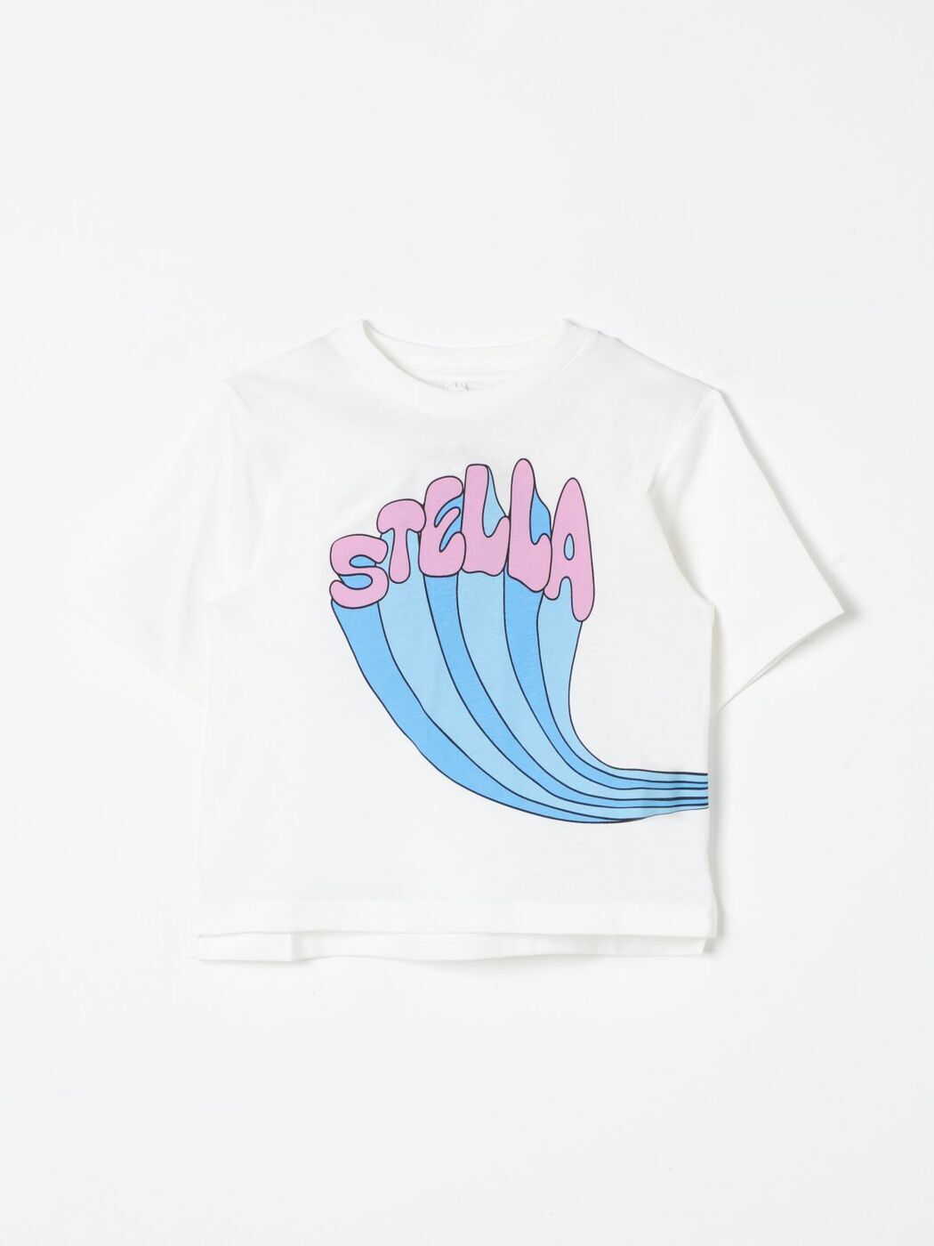 楽天BRANDSHOP・クラージュ楽天市場店ステラマッカートニー STELLA MCCARTNEY ロングスリーブTシャツ Tシャツ ガールズ Long sleeve t-shirts TV8B41Z0434 Ivory 関税 送料無料 ラッピング無料 2025AW gi
