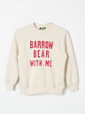 バロウキッズ BARROW KIDS クルーネックジャンパー ニットウェア ボーイズ ベージュ Crew neck jumpers F4BKJUSW062 Cream 関税 送料無料 ラッピング無料 2025AW gi