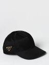 プラダ PRADA ハット 帽子 レディース ブラック Hats 1HC2742DMI Black 関税 送料無料 ラッピング無料 2025SS gi