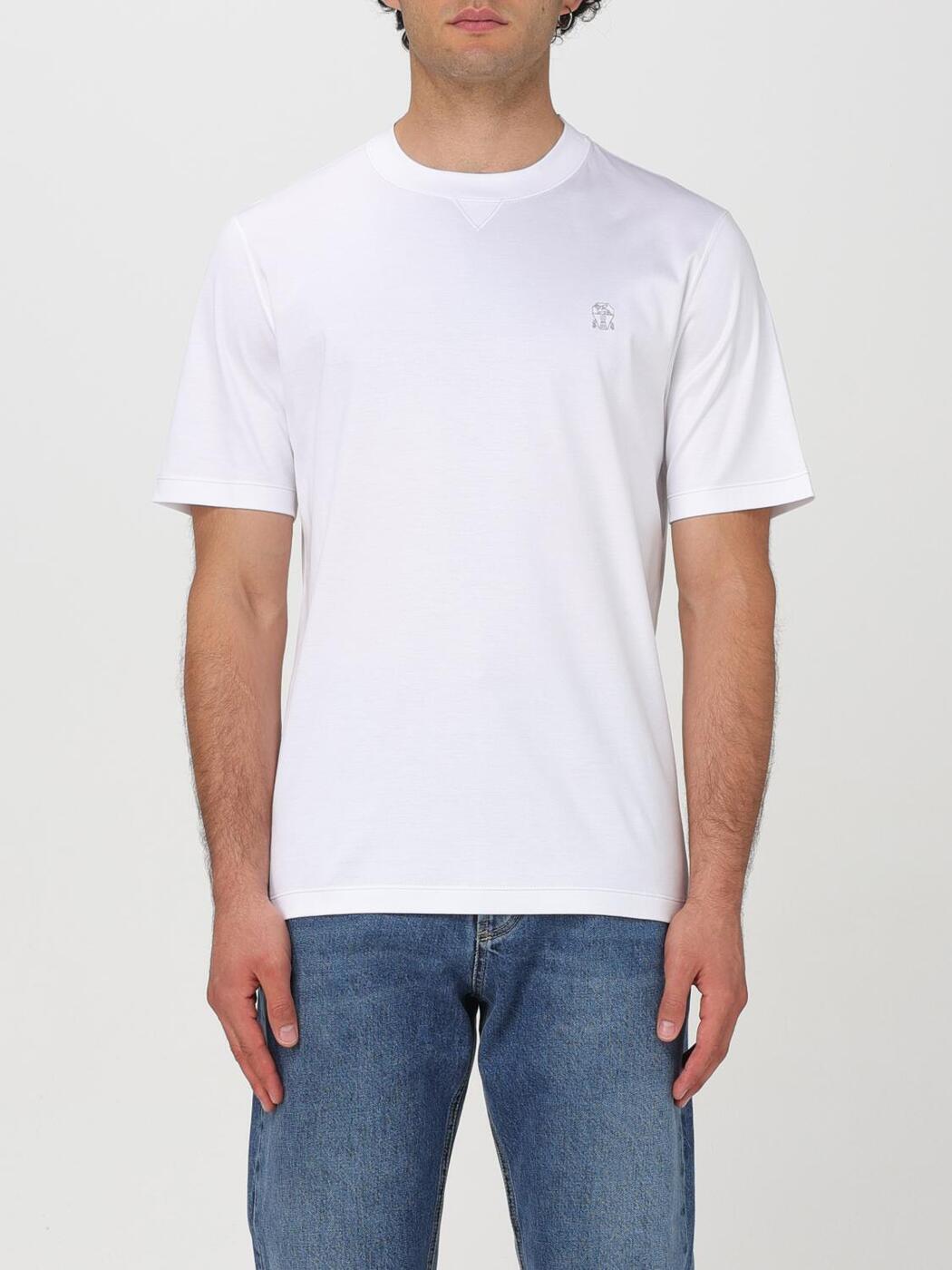 ブルネロクチネリ Tシャツ メンズ 黒 白のパンツやデニムに 楽天市場】Tシャツ(ブランドブルネロクチネリ)の通販