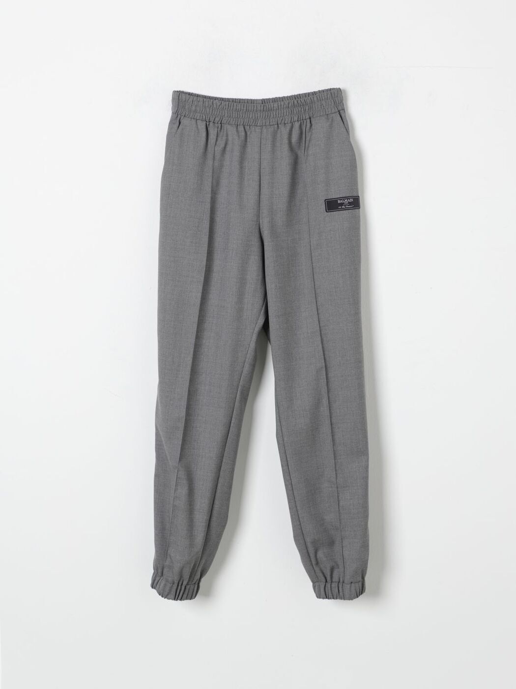 Хޥ BALMAIN ѥ ܡ 졼 Cargo trousers BV6R80I0231 Grey  ̵ åԥ...
