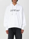 【三連休限定1000円OFF】 オフホワイト OFF WHITE スウェットシャツ トレーナー メンズ ホワイト Sweatshirts 0MBB085C99FLE0120110 White 関税 送料無料 ラッピング無料 2025AW gi