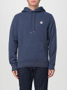 【三連休限定1000円OFF】 メゾン キツネ MAISON KITSUNE スウェットシャツ トレーナー メンズ ブルー Sweatshirts LM00702KM0001 Blue 関税 送料無料 ラッピング無料 2025AW gi