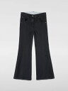【三連休限定1000円OFF】 ステラマッカートニー STELLA MCCARTNEY レギュラーフィットジーンズ デニム ガールズ ブラック Regular fit jeans TV6D40Z0153 Black 関税 送料無料 ラッピング無料 2025SS gi
