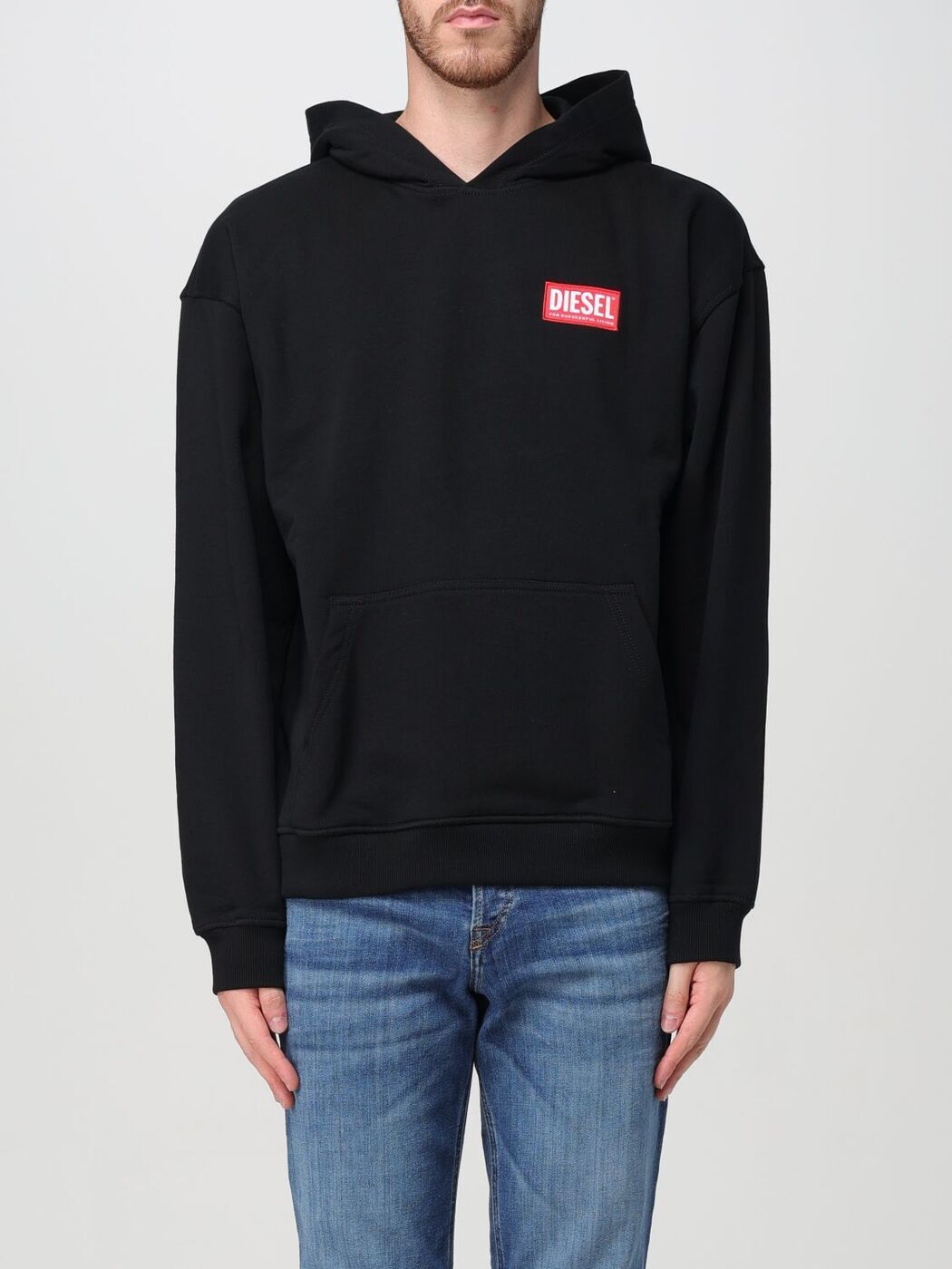 ݥȺ4!! ǥ DIESEL åȥ ȥ졼ʡ  ֥å Sweatshirts A14949...