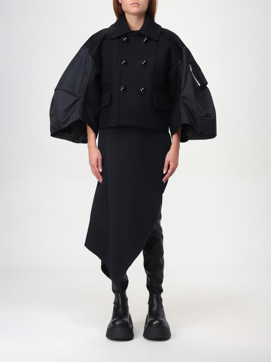 【土日限定クーポン配布中！】 SACAI サカイ ブラック Black ジャケット レディース 秋冬2024/2025 2407330 【関税・送料無料】【ラッピング無料】 giのサムネイル