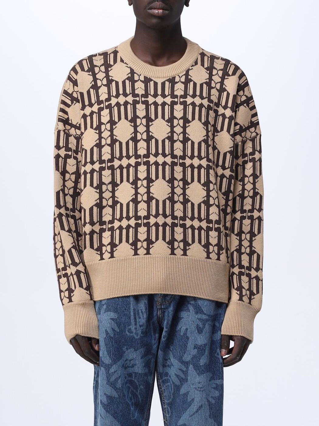 ѡ 󥸥륹 PALM ANGELS  ˥åȥ  ١ Knitwear PMHE053E23KNI001 ...