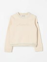 モンクレール MONCLER クルーネックジャンパー ニットウェア ボーイズ Crew neck jumpers 8G00012899PS Yellow Cream 関税 送料無料 ラッピング無料 2025AW gi