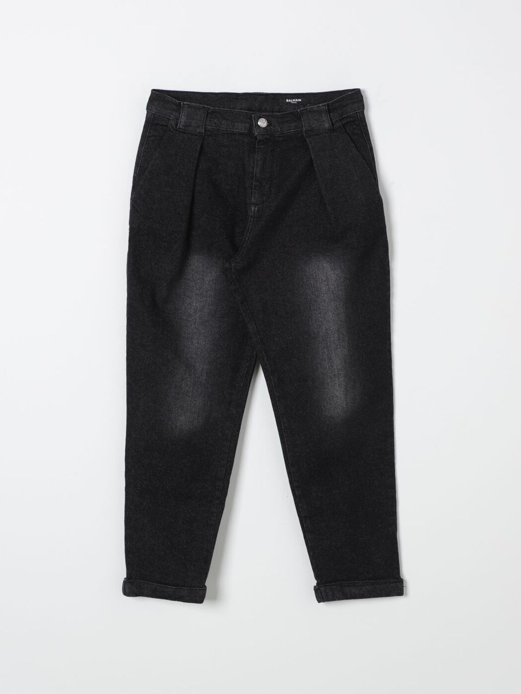 Хޥ BALMAIN 쥮顼եåȥ ǥ˥ ܡ 졼 Regular fit jeans BV6S80Z2424 ...