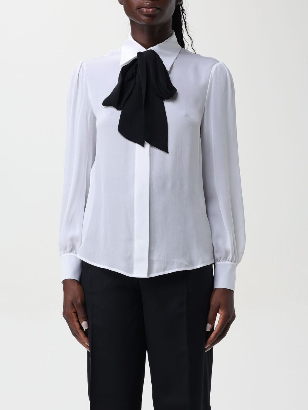 ⥹Υ塼 MOSCHINO COUTURE  ǥ ۥ磻 Shirts 02045537 White  ...
