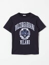ドルチェ&ガッバーナ DOLCE&GABBANA ロングスリーブTシャツ Tシャツ ボーイズ ブルー Long sleeve t-shirts L4JTHUG7NNM Blue 関税 送料無料 ラッピング無料 2025AW gi