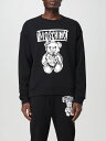 【三連休限定1000円OFF】 モスキーノ MOSCHINO スウェットシャツ トレーナー メンズ ブラック Sweatshirts 17277028 Black 関税 送料無料 ラッピング無料 2025AW gi