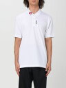 【三連休限定1000円OFF】 モスキーノ MOSCHINO ポロシャツ メンズ ホワイト Polo shirts 16035242 White 関税 送料無料 ラッピング無料 2025AW gi