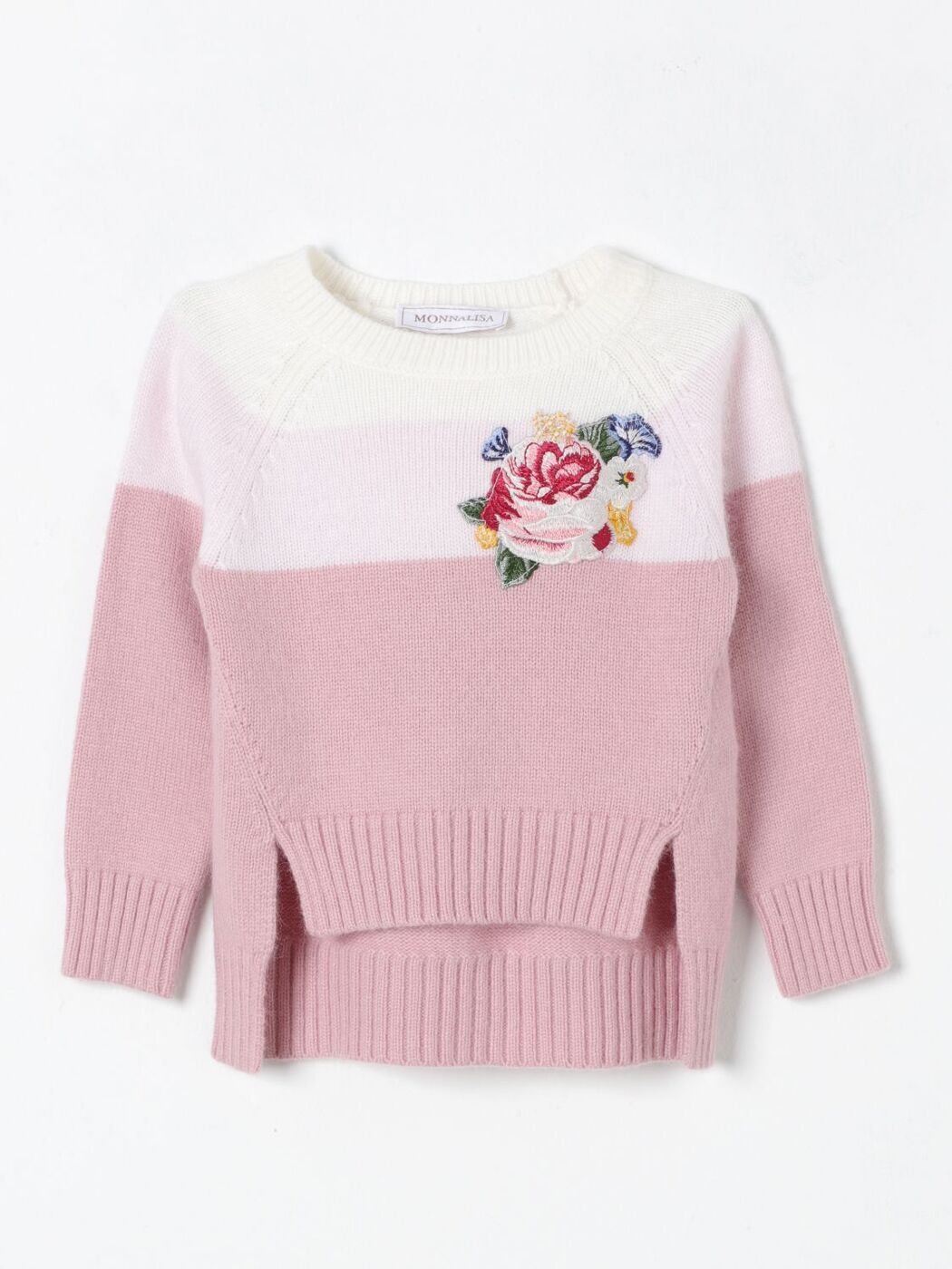 モナリザ MONNALISA クルーネックジャンパー ニットウェア ガールズ Crew neck j