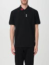 【三連休限定1000円OFF】 モスキーノ MOSCHINO ポロシャツ メンズ ブラック Polo shirts 16035242 Black 関税 送料無料 ラッピング無料 2025AW gi