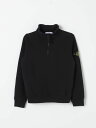 ストーン アイランド STONE ISLAND JUNIOR クルーネックジャンパー ニットウェア ボーイズ ブラック Crew neck jumpers 811661020 Black 関税 送料無料 ラッピング無料 2025AW gi