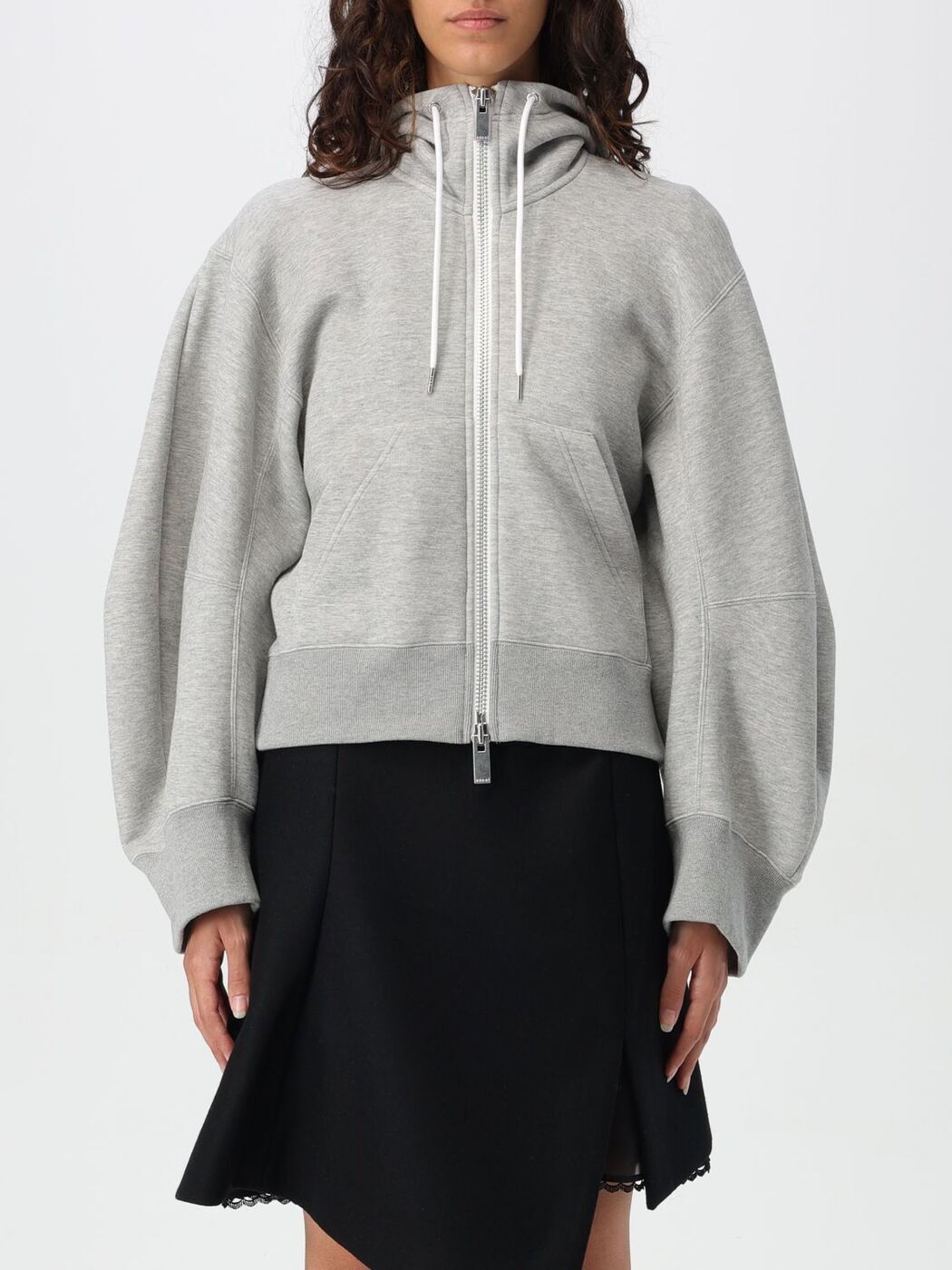 サカイ SACAI トレーナー レディース グレー Sweatshirts 2407394 Grey 関税 送料無料 ラッピング無料 2025AW giのサムネイル