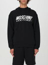 【三連休限定1000円OFF】 モスキーノ MOSCHINO スウェットシャツ トレーナー メンズ ブラック Sweatshirts 17047028 Black 関税 送料無料 ラッピング無料 2025AW gi
