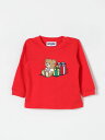 モスキーノ MOSCHINO Tシャツ トップス ベビーユニセックス ピンク T-shirt MUO00VLAA10 Pink 関税 送料無料 ラッピング無料 2025AW gi