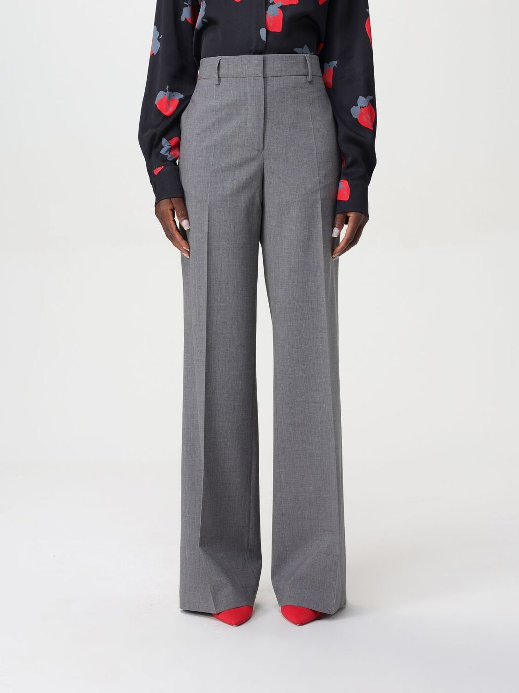 エムエスジーエム MSGM ズボン パンツ レディース グレー Trousers 3741MDP01