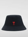 アミ パリス AMI PARIS ハット 帽子 メンズ ブラック Hats UHA246AW0041 Black 関税 送料無料 ラッピング無料 2025SS gi