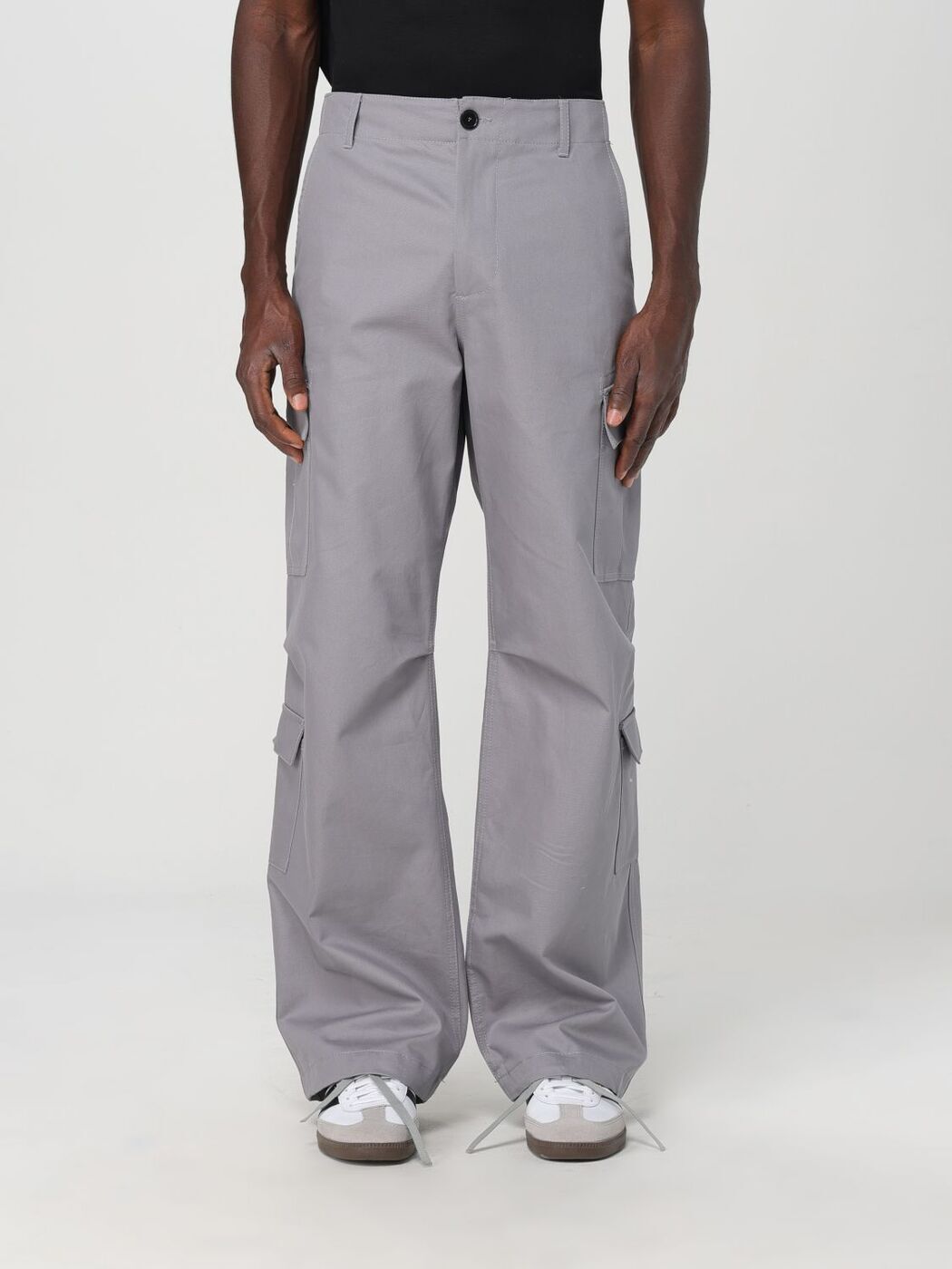 エムエスジーエム MSGM ズボン パンツ メンズ グレー Trousers 3740MP04247