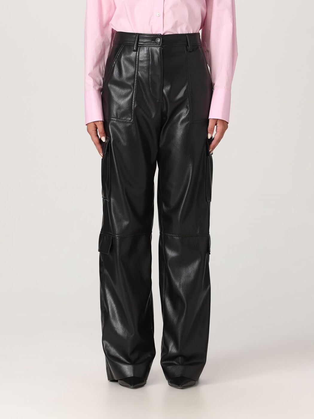२ MSGM ܥ ѥ ǥ ֥å Trousers 3541MDP13237605 Black  ̵...