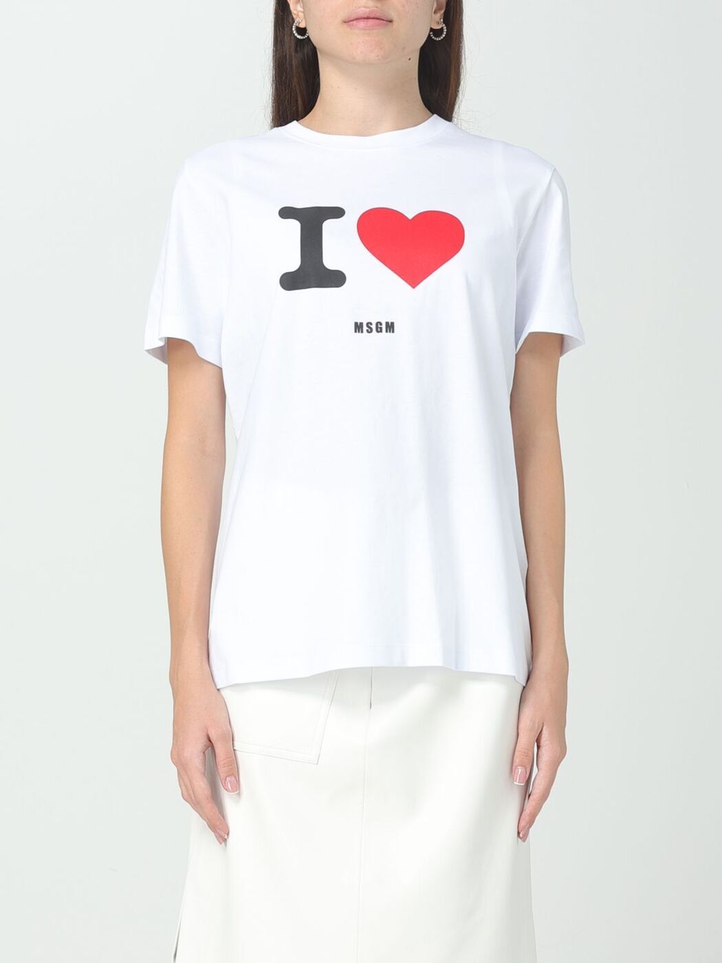 २ MSGM ݥ T ǥ ۥ磻 T-shirts and polo shirts 3541MDM17...
