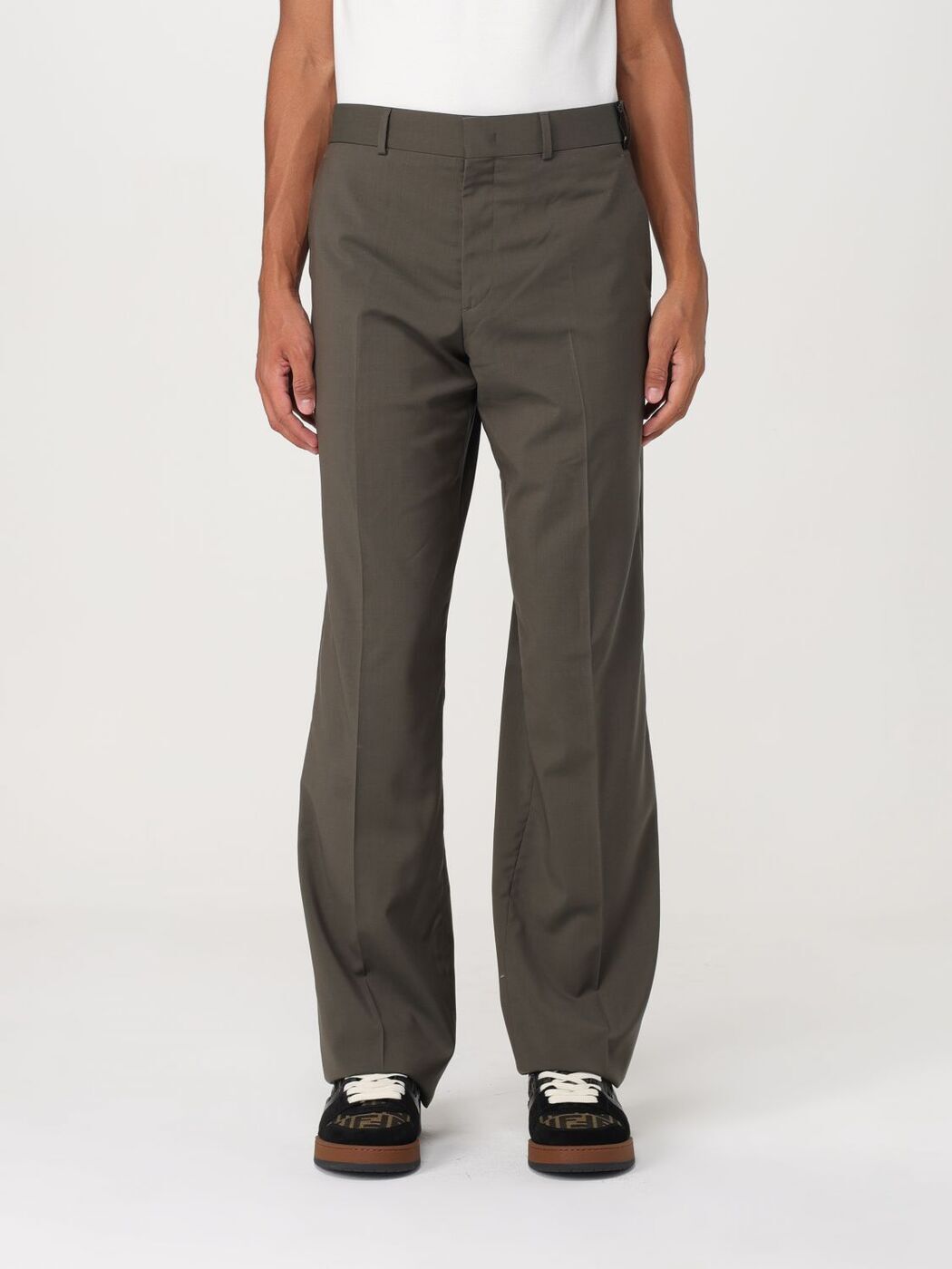 եǥ FENDI ܥ ѥ  ꡼ Trousers FB0961ASCH Green  ̵ åԥ̵...