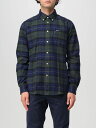 バブアー BARBOUR シャツ メンズ ブルー Shirts MSH5014 Blue 関税 送料無料 ラッピング無料 2025AW gi
