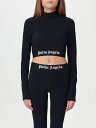 パーム エンジェルス PALM ANGELS Tシャツ トップス レディース ブラック T-shirts and tops PWVO014C99FAB0021001 Black 関税 送料無料 ラッピング無料 2025AW gi