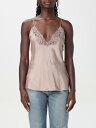イヴ サンローラン SAINT LAURENT PARIS Tシャツ トップス レディース T-shirts and tops 803921Y001W Dove Grey 関税 送料無料 ラッピング無料 2025AW gi