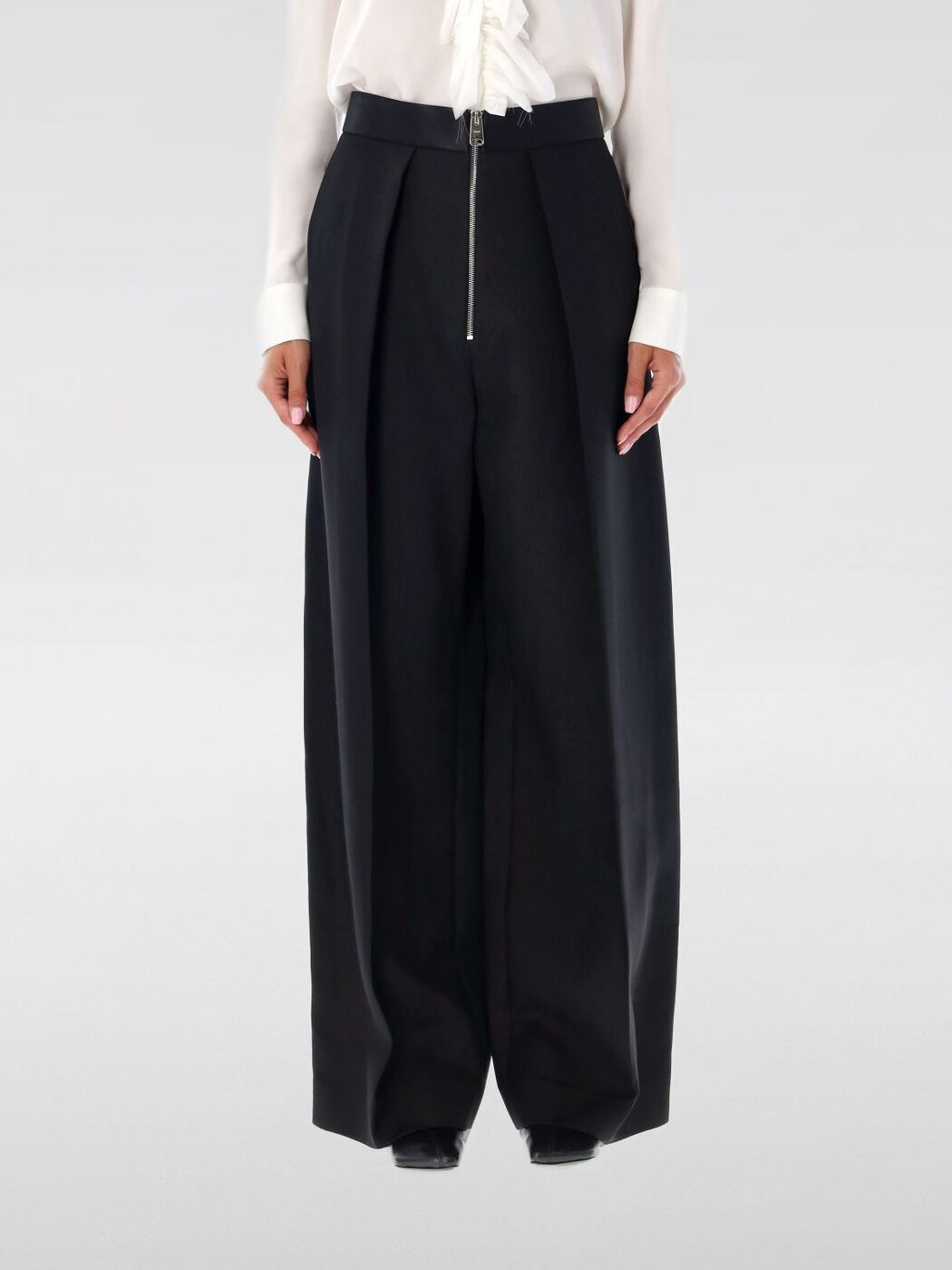ݥȺ4!!  KHAITE ܥ ѥ ǥ ֥å Trousers 31454092 Black ...