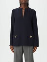 バレンチノ VALENTINO Tシャツ トップス レディース ブルー T-shirts and tops 5B3AB6K01MM Blue 関税 送料無料 ラッピング無料 2025AW gi