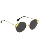 フェンディ FENDI サングラス サングラス・メガネ レディース ブラック Sunglasses FF 0341/S Black 関税 送料無料 ラッピング無料 2019SS gi