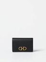 フェラガモ FERRAGAMO カードホルダー 財布 レディース ブラック Wallets and Card Holders 755317 220371 Black 関税 送料無料 ラッピング無料 2025AW gi