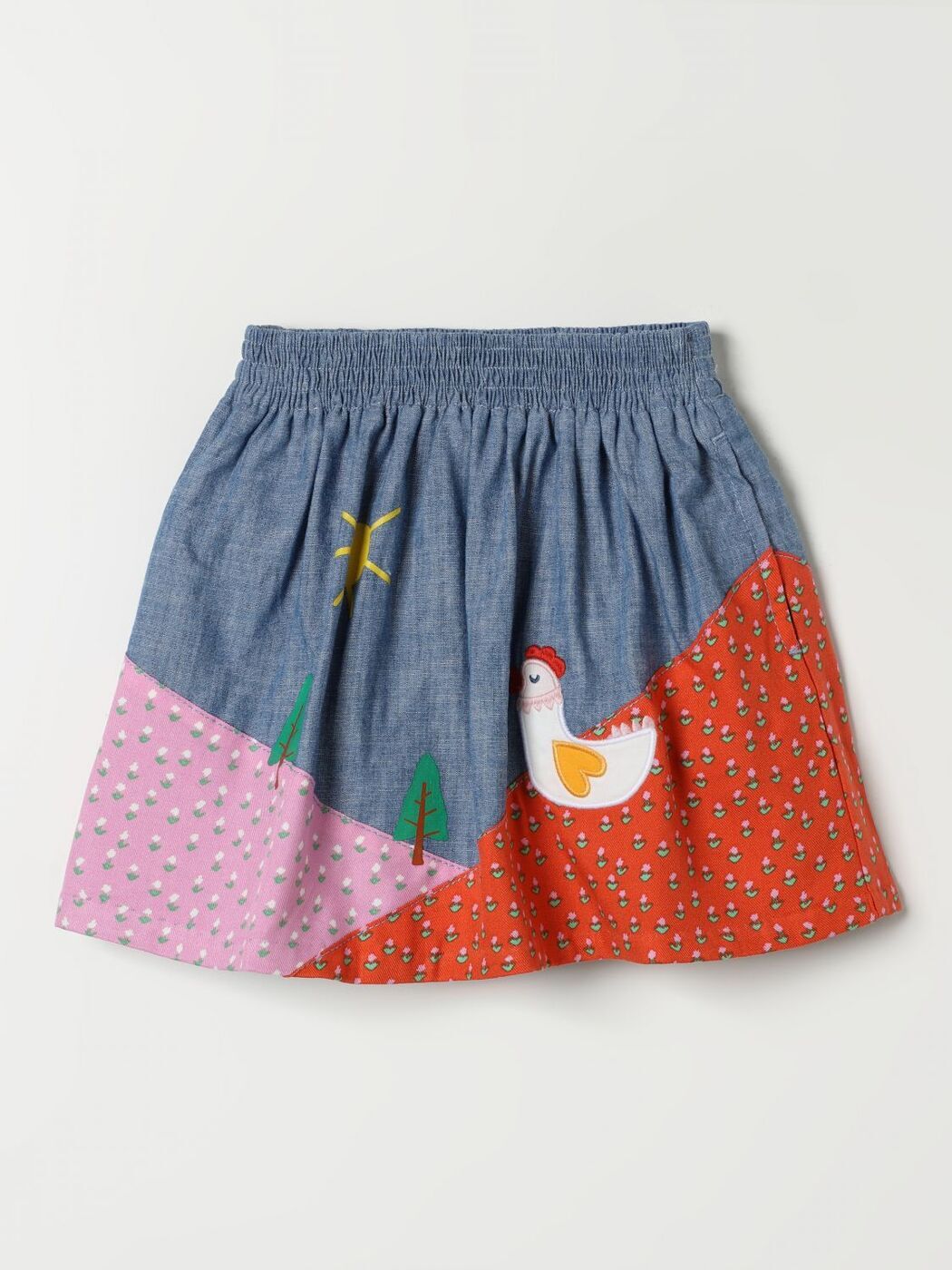 楽天BRANDSHOP・クラージュ楽天市場店ステラマッカートニー STELLA MCCARTNEY ミニバッグ スカート ガールズ マルチカラー Mini-skirts TV7A21Z0161 Multicolor 関税 送料無料 ラッピング無料 2025AW gi