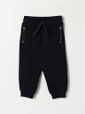 【1000円OFFクーポン配布中!!】 ドルチェ&ガッバーナ DOLCE&GABBANA パンツ ボーイズ ブルー Cargo trousers L4JPJEG7NQN Blue 関税 送料無料 ラッピング無料 2025AW gi